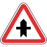B8 – Cruzamento com estrada sem prioridade