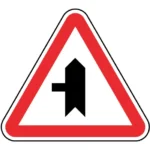 B9a – Entroncamento com estrada sem prioridade