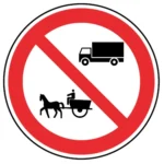 C4d – Trânsito proibido a automóveis de mercadorias e a veículos de tracção animal