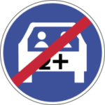 D17 - Fim da via reservada a veículos com alta taxa de ocupação