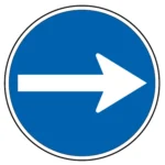 D1a – Sentido obrigatório