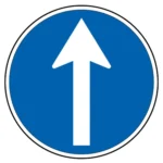 D1c – Sentido obrigatório