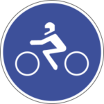D5c – Via obrigatória para motociclos