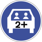 D6a - Via reservada a veículos com alta taxa de ocupação