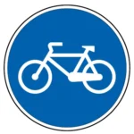 D7a – Pista obrigatória para velocípedes