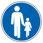 D7b – Pista obrigatória para peões