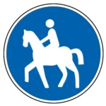 D7c – Pista obrigatória para cavaleiros