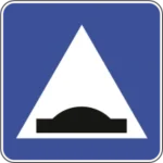 H48 – Lomba redutora de velocidade_ indicação da localização de uma lomba redutora de velocidade