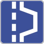 H49a – Área de paragem de emergência_ indicação de um local que apenas pode ser utilizado em caso de emergência ou de perigo, in