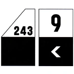 O1c – Demarcação hectométrica da via