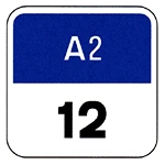 O2a – Demarcação quilométrica da via